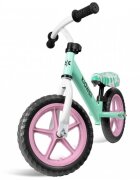 Kidwell Bicicleta copii fara pedale Rebel Mint 12 inch ghidon ajustabil pe inaltime greutate redusa roti spuma EVA scaun reglabil pe inaltime de la 2 ani