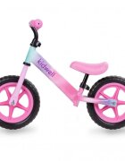 Kidwell Bicicleta copii fara pedale Rebel Ombre 12 inch varsta 3-4 ani ghidon cu cu inaltime reglabila roti late din cauciuc EVA scaun moale reglabil greutate mmaxima admisa 30 kg inaltimea 80-120 cm