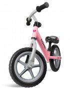 Kidwell Bicicleta copii fara Pedale Rebel Pink 12 inch ghidon ajustabil pe inaltime greutate redusa roti spuma EVA scaun reglabil pe inaltime de la 2 ani