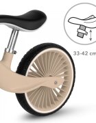 Kidwell Bicicleta de echilibru fara pedale pentru copii Nix Beige 3.05 kg roti PU 29 cm reglabila 80-120 cm maxim 30 kg