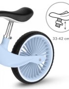 Kidwell Bicicleta de echilibru fara pedale pentru copii Nix Blue Aura 3.05 kg roti PU 29 cm reglabila 80-120 cm maxim 30 kg