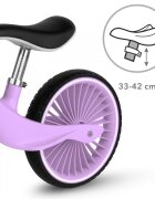 Kidwell Bicicleta de echilibru fara pedale pentru copii Nix Lavender 3.05 kg roti PU 29 cm reglabila 80-120 cm maxim 30 kg