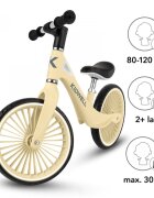 Kidwell Bicicleta de echilibru fara pedale pentru copii Nix Yellow 3.05 kg roti PU 29 cm reglabila 80-120 cm maxim 30 kg