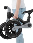Kidwell Bicicleta de echilibru fara pedale pentru copii pliabila Flex Black ultra usoara 2.9 kg roti EVA 29 cm reglabila 80-120 cm maxim 30 kg