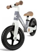 Kidwell Bicicleta de echilibru fara pedale pentru copii pliabila Flex Grey ultra usoara 2.9 kg roti EVA 29 cm reglabila 80-120 cm maxim 30 kg