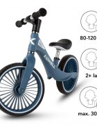 Kidwell Bicicleta fara pedale cadru nailon roti PU NIX Bleumarin