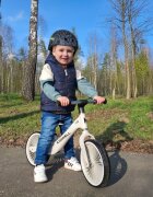 Kidwell Bicicleta fara pedale cadru nailon roti PU NIX Gri