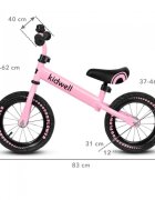 Kidwell Bicicleta fara pedale cruzer flower pink