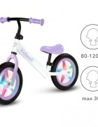 Kidwell Bicicleta fara pedale Rebel Dots roti din spuma eva cu lumini led