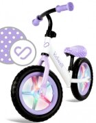 Kidwell Bicicleta fara pedale Rebel Dots roti din spuma eva cu lumini led