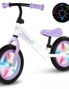Kidwell Bicicleta fara pedale Rebel Dots roti din spuma eva cu lumini led