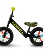 Kidwell Bicicleta fara pedale Rebel Neon Yellow roti din spuma eva cu lumini led
