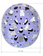 Kidwell Casca de protectie pentru copii Orix Plus Kitty sistem de reglare M 52-56 cm 3 ani+