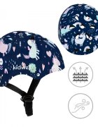 Kidwell Casca de protectie pentru copii sistem de reglare usoara 260 g M 52-56 cm 3 ani+ Orix Plus Unicorn
