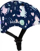 Kidwell Casca de protectie pentru copii sistem de reglare usoara 260 g S 48-52 cm 1 ani+ ORIX Plus Unicorn