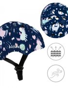 Kidwell Casca de protectie pentru copii sistem de reglare usoara 260 g S 48-52 cm 1 ani+ ORIX Plus Unicorn