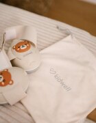 Kidwell Casti de protectie pentru copii Orso Gri 2 in 1 confort siguranta si liniste pentru urechile celor mici