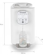 Kidwell Espressor pentru prepararea laptelui praf Piim white cu dozare automata
