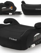Kidwell Inaltator auto 125-150 cm cu Isofix Ovan black