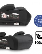 Kidwell Inaltator auto 125-150 cm cu Isofix Ovan black gray