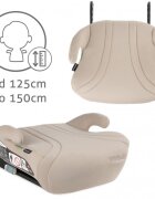 Kidwell Inaltator auto pentru copii Bono Beige cu isofix 125-150 cm
