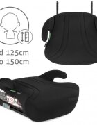 Kidwell Inaltator auto pentru copii Bono Black cu isofix 125-150 cm