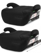 Kidwell Inaltator auto pentru copii Bono Black cu isofix 125-150 cm