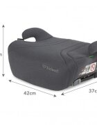 Kidwell Inaltator auto pentru copii Bono Grey cu isofix 125-150 cm