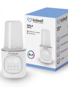 Kidwell Incalzitor pentru biberoane gala White 4 in 1 cu sterilizare si mentinere temperatura