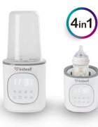 Kidwell Incalzitor pentru biberoane gala White 4 in 1 cu sterilizare si mentinere temperatura