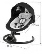Kidwell Leagan electric 2 in 1 Reve Black Silver