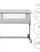 Kidwell Patut Alula Gray reglabil pe inaltime in 5 trepte roti cu blocare accesorii incluse