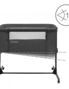 Kidwell Patut cu laterala culisanta Snuzzy Dark Grey