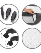 Kidwell Patut cu laterala culisanta Snuzzy Dark Grey
