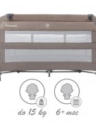 Kidwell Patut pliabil Blissy Lift beige