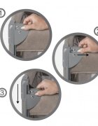 Kidwell Patut pliabil Blissy Lift beige