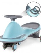 Kidwell PlasmaCar gravitational Rollo Albastru roti LED greutate admisa 100 kg varsta 3 ani+