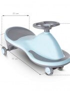 Kidwell PlasmaCar gravitational Rollo Albastru roti LED greutate admisa 100 kg varsta 3 ani+
