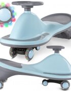 Kidwell PlasmaCar gravitational Rollo Albastru roti LED greutate admisa 100 kg varsta 3 ani+
