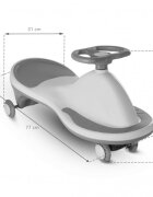 Kidwell PlasmaCar gravitational Rollo Gri roti LED greutate admisa 100 kg varsta 3 ani+