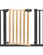 Kidwell Poarta de siguranta 74-105 cm Trasti negru