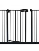 Kidwell Poarta de siguranta Guarda din otel functie auto close 75-104 cm Negru