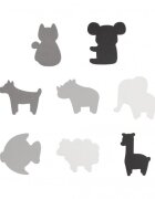 Kidwell Salteluta de joaca tip puzzle Happy Zoo