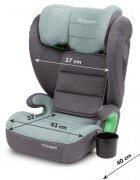 Kidwell Scaun auto cu Isofix 15-36 Kg Weston Mint i-Size