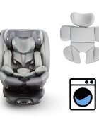 Kidwell Scaun auto GoCar Gri cu isofix grupa 40-135 cm i-Size omologare R129 rotativ 360 protectie laterala ASP
