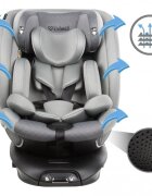 Kidwell Scaun auto GoCar Gri cu isofix grupa 40-135 cm i-Size omologare R129 rotativ 360 protectie laterala ASP
