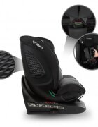 Kidwell Scaun auto GoCar Negru-Gri cu isofix grupa 40-135 cm i-Size omologare R129 rotativ 360 protectie laterala ASP