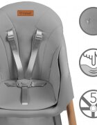 Kidwell Scaun de masa 2 in 1 Karimi gri