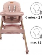 Kidwell Scaun de masa 2 in 1 Karimi roz
