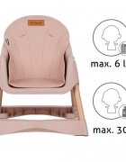 Kidwell Scaun de masa 2 in 1 Karimi roz